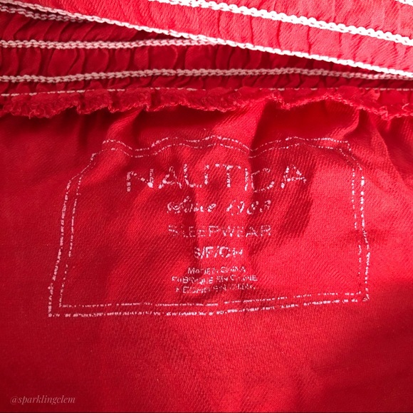 ✨$5/$20✨ Nautica Red Peasant Camisole - Picture 6 of 8